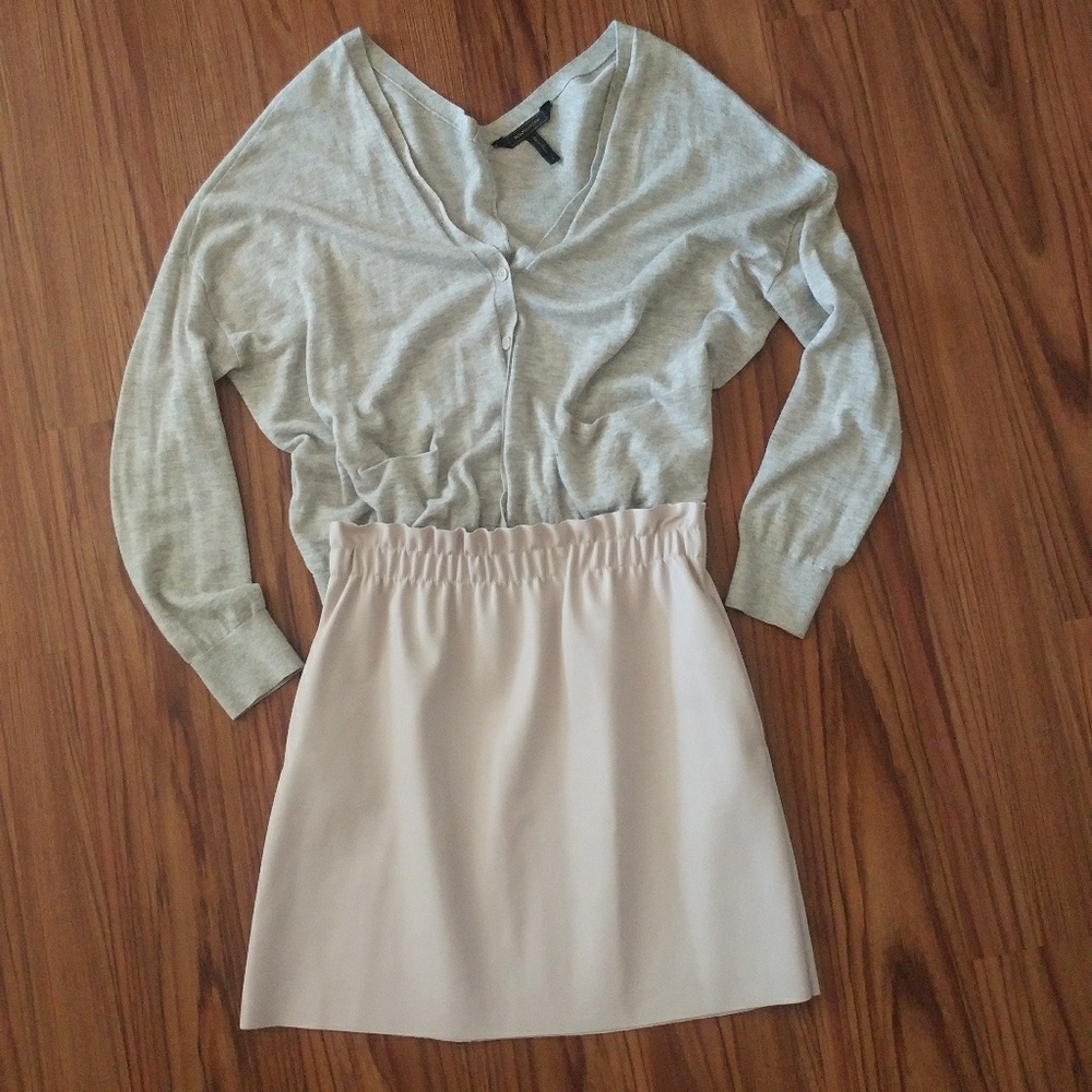 Zara blush skirt